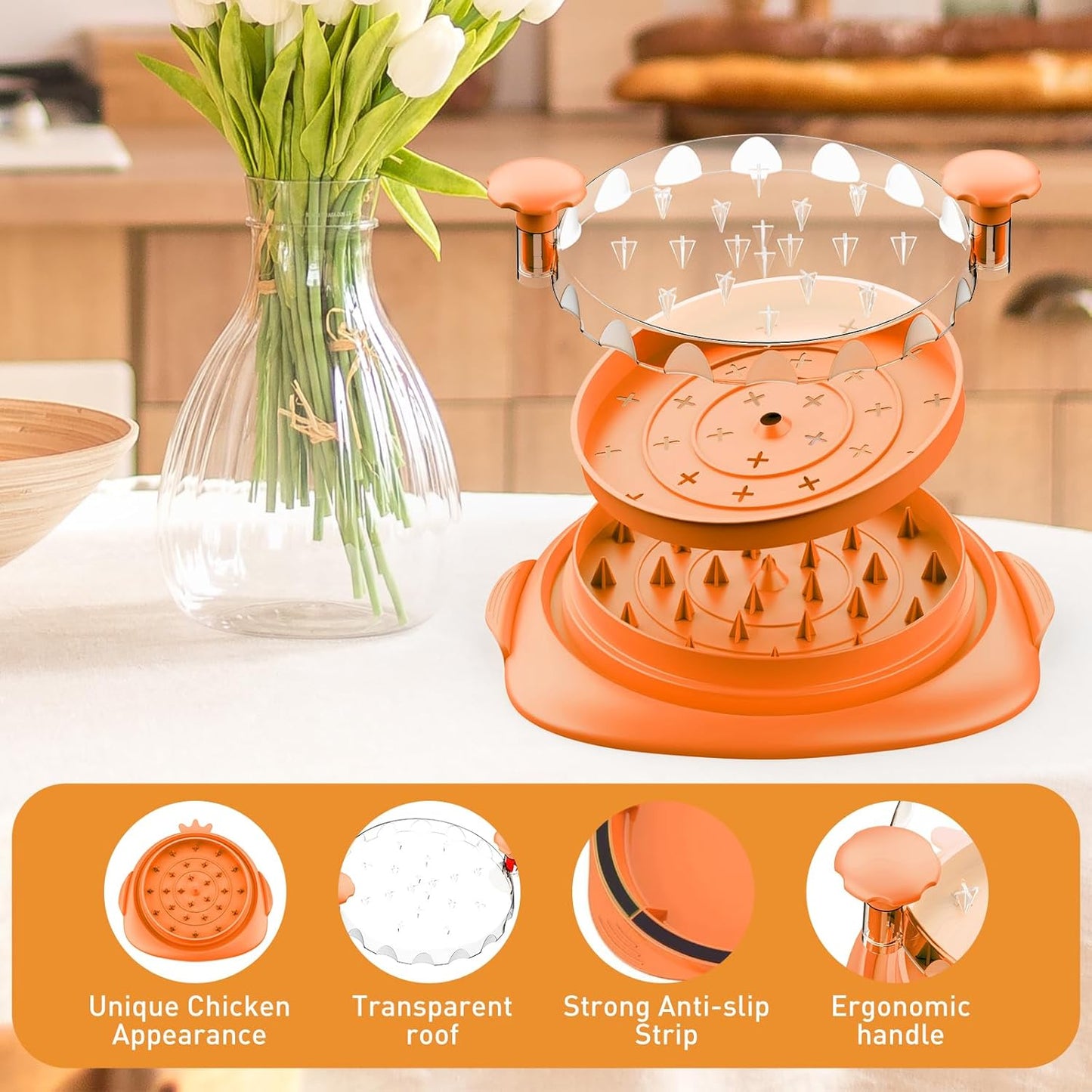 Multifunctional minced meat tool