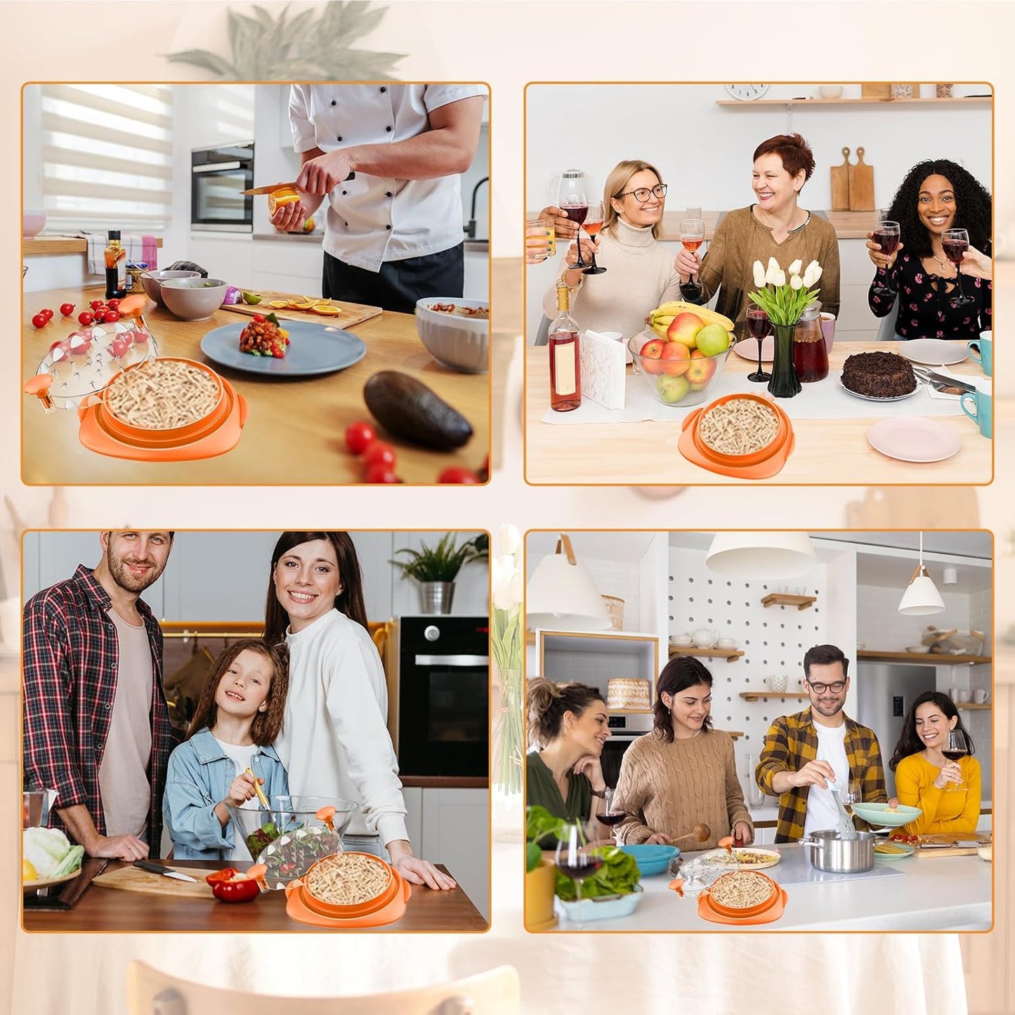 Multifunctional minced meat tool