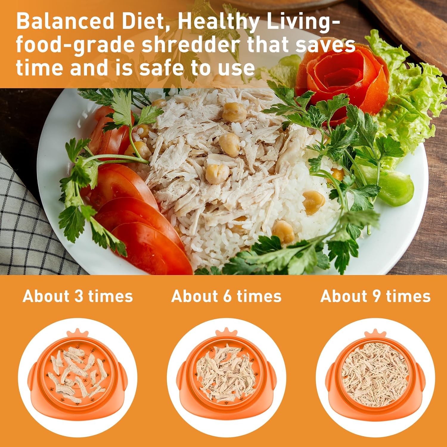 Multifunctional minced meat tool