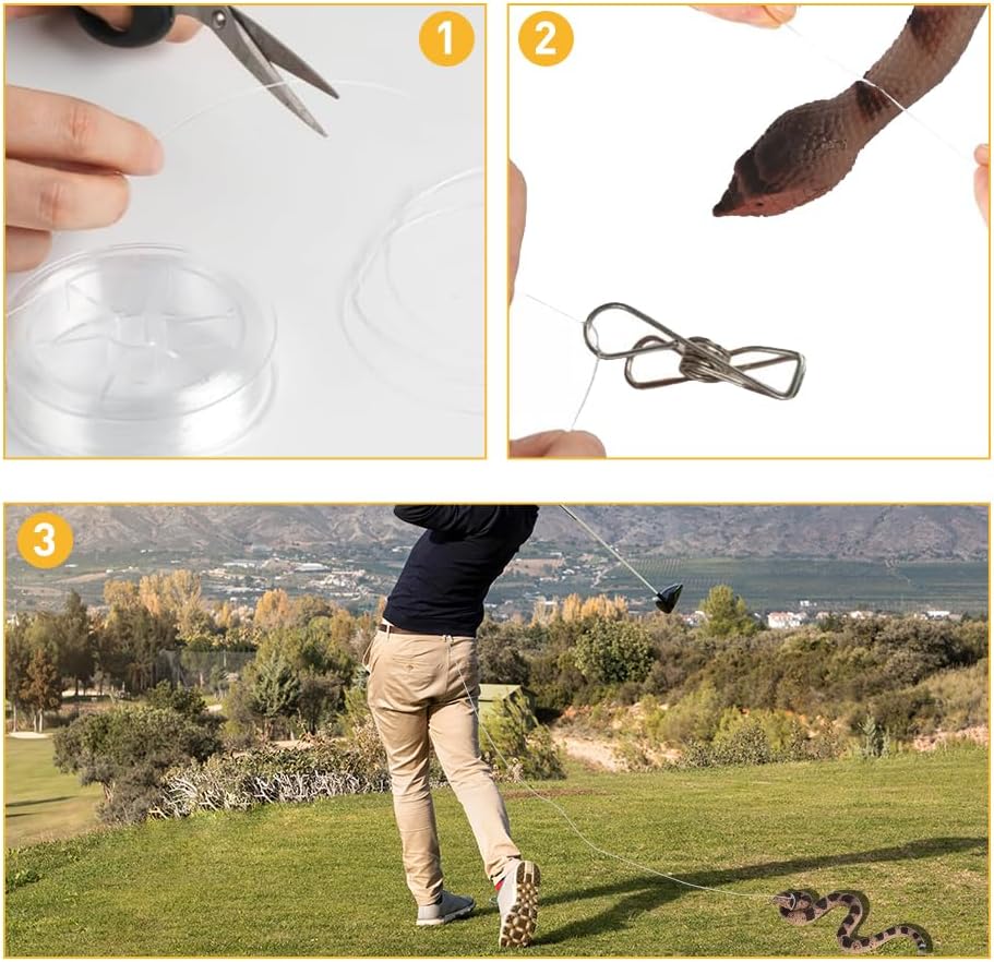 Realistic Snake Prank for Jokes