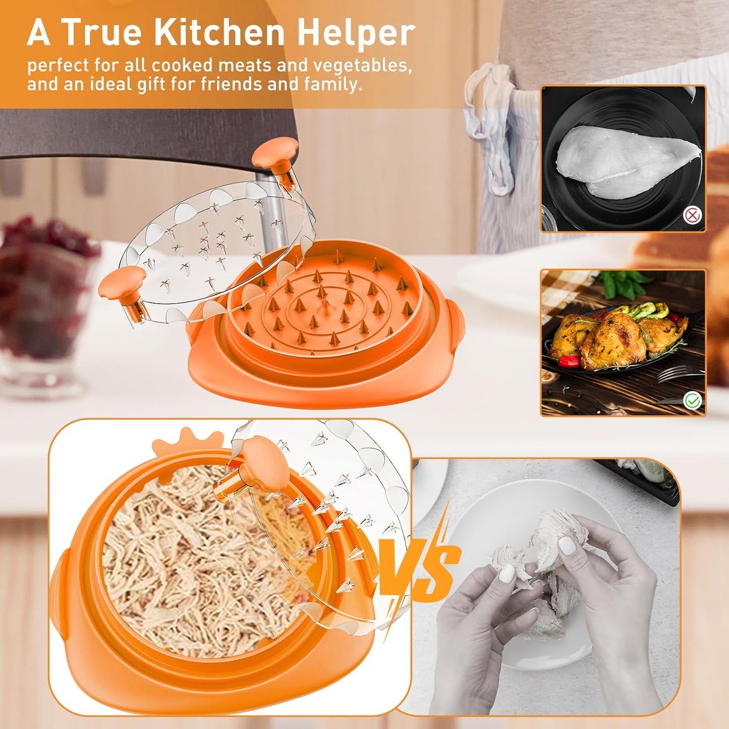 Multifunctional minced meat tool
