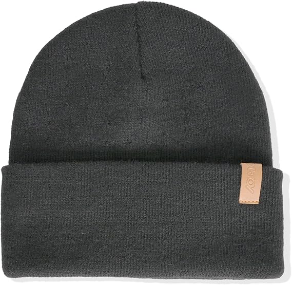 Unisex Knit Winter Beanie Hat(Black)