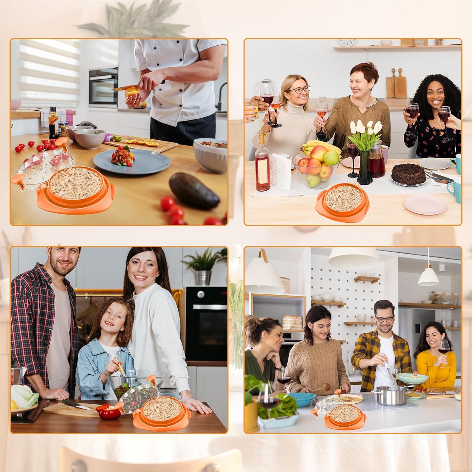 Multifunctional minced meat tool